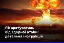 Як врятуватись від «брудної бомби», ядерної атаки чи аварії на АЕС: детальний алгоритм дій