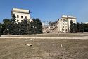 рф знищила будівлю Херсонської ОВА