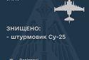 ЗСУ збили російський Су-25 у небі над Херсонщиною