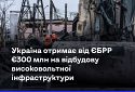 Україна отримає 300 млн євро на відбудову високовольтної інфраструктури