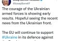 В ЄС запевнили в підтримці України в боротьбі з окупантами