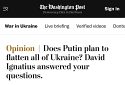 путін може зрівняти із землею всю Україну — The Washington Post