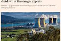 Європа має негайно підготуватися до повного припинення експорту російського газу