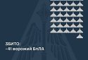 Збито 41 ворожий БПЛА, 40 безпілотників-імітаторів не досягли цілей (локаційно втрачені)