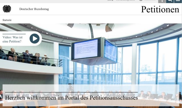 Як підписати петицію «Визнання геноциду українського народу» на сайті Deutscher Bundestag не знаючи німецької