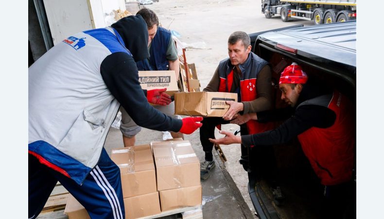 Жителі Харківщини продовжують отримувати гуманітарну допомогу