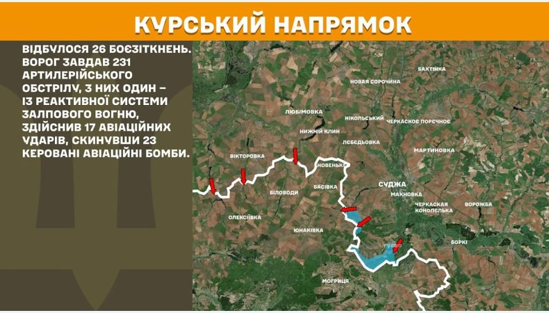 Оперативна інформація станом на 08:00 04.06.2025 щодо російського вторгнення