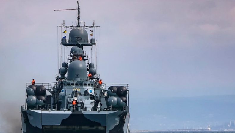 Росія «різко збільшила» корабельне угруповання