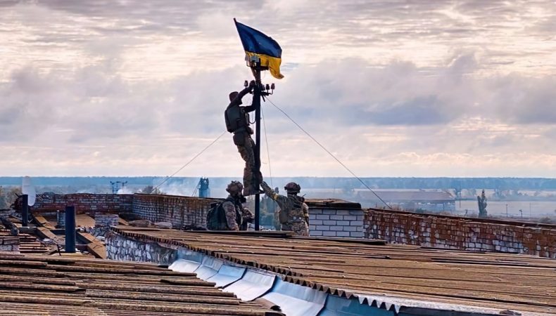ЗСУ підняли український прапор у Високопіллі