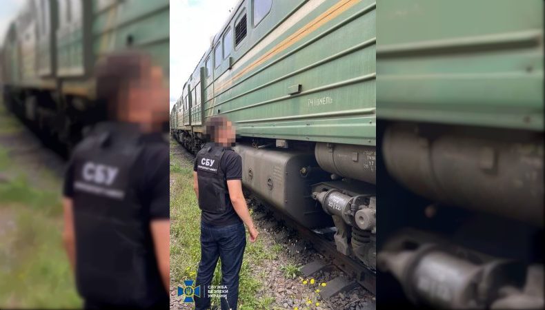 За матеріалами СБУ заарештовано білоруські локомотиви, якими рф перекидала військові угруповання рф до кордонів України