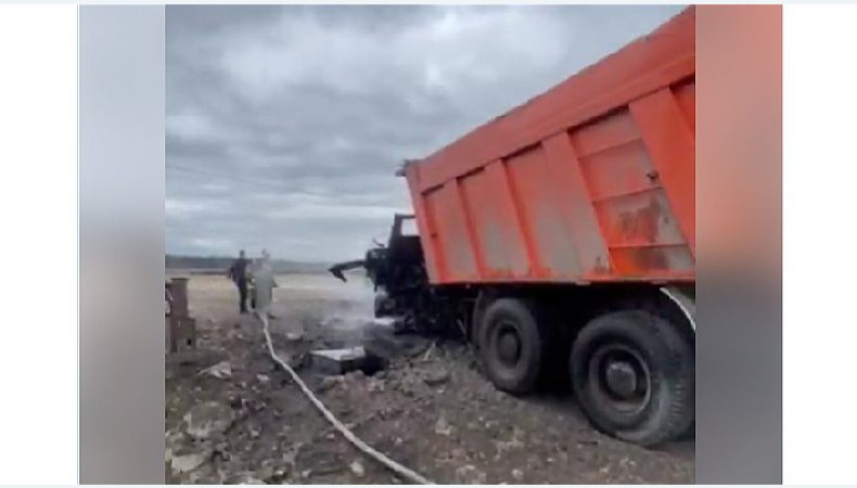 В Ірпені на міні підірвалась вантажівка: водій загинув