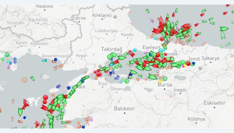 в Туреччині виник затор із майже 20 танкерів