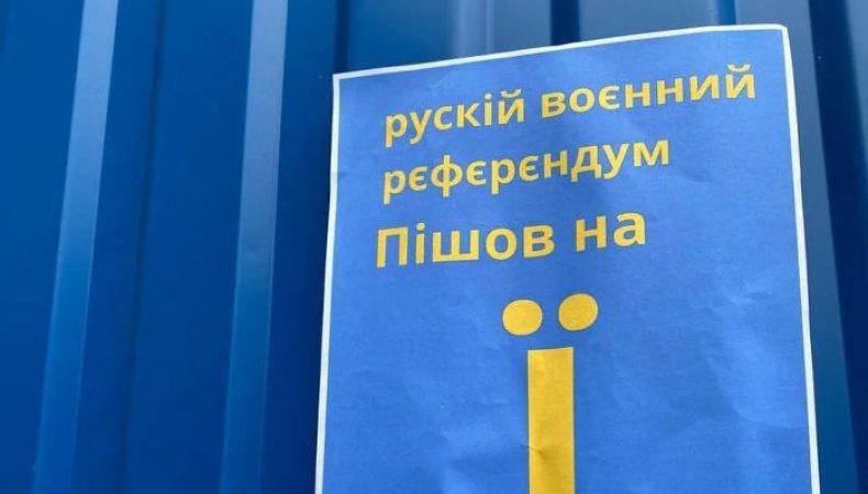 У Запорізькій області окупанти затримують тих, хто проголосував проти на псевдореферендумі