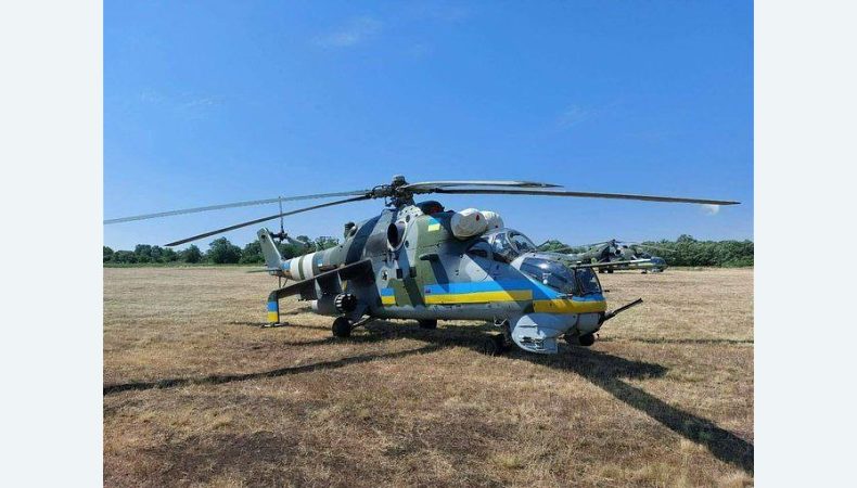 Чеські ударні гелікоптери Мі-24 В вже на озброєнні у ЗСУ
