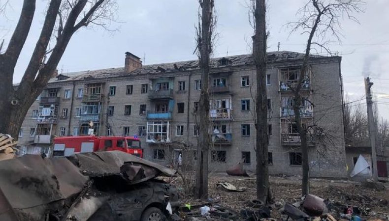 Внаслідок обстрілу Костянтинівки поранено 14 мирних людей