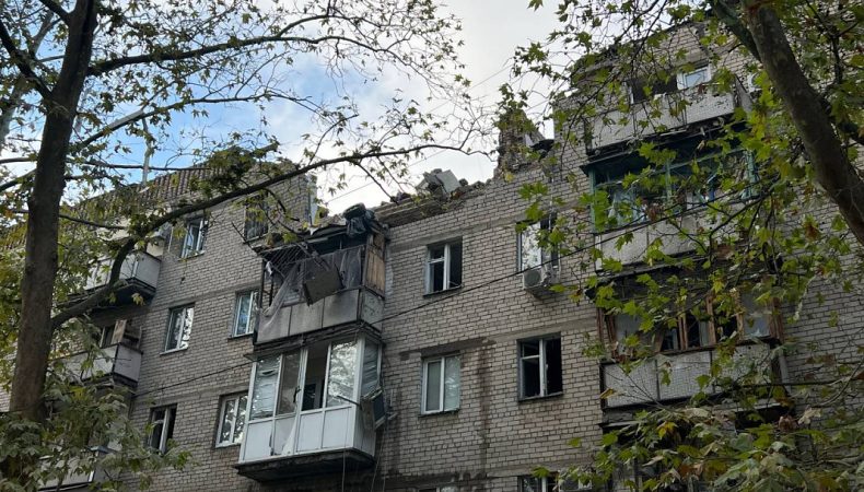 Наслідки ракетного удару в Миколаєві