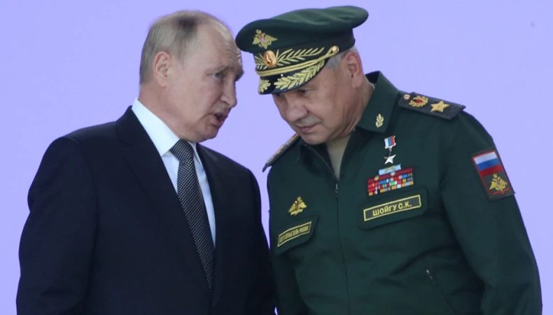 володимир путін і сергій шойгу