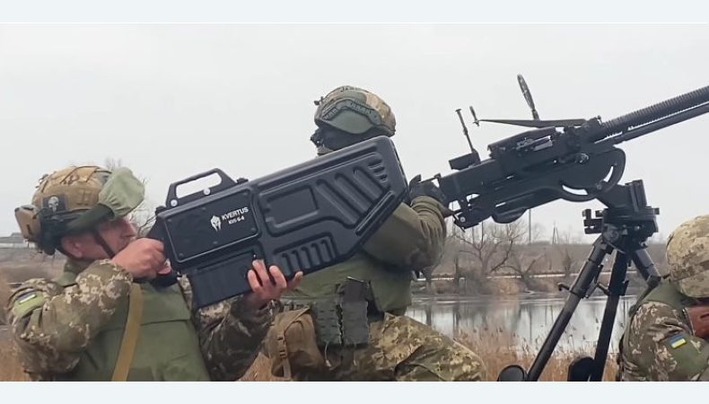 ТРО Києва отримала гармату ANTIDRON KVSG-6 для збиття з БПЛА