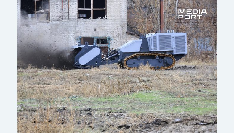 В Україні розробили нову машину для розмінування МР.5100