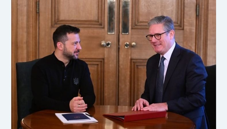 прем&amp;#039;єр-міністр Британії Кір Стармер та Володимир Зеленський