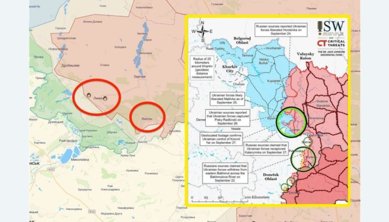 ЗСУ оточують Лиман на Донбасі, тривають запеклі бої — ISW