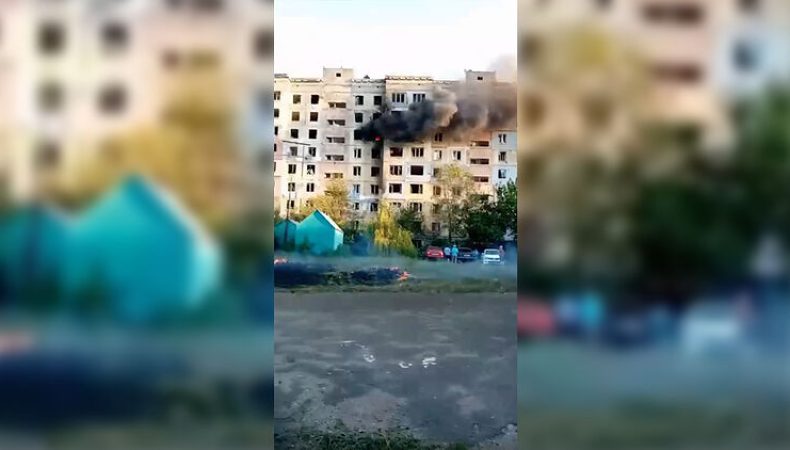 В окупованому Алчевську під обстріл потрапив житловий будинок