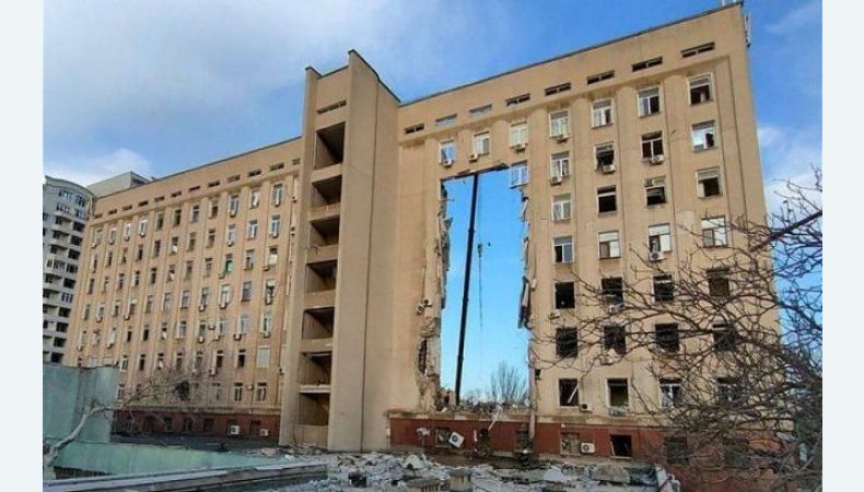Будівлю Миколаївської облдержадміністрації, яка постраждала від обстрілу, ймовірно, знесуть