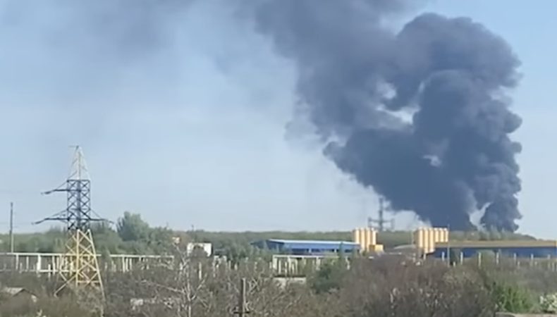 Російський блогер опублікував відео з розташуванням окупантів: ЗСУ завдали удару