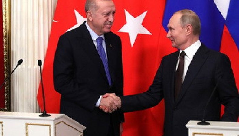 Реджеп Тайїп Ердоган і володимир путін