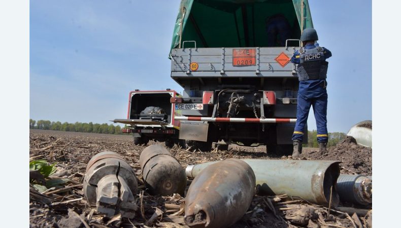 В Україні за добу знешкоджено 1028 вибухонебезпечних предметів — ДСНС