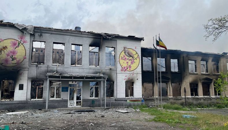 росіяни знищили на Донеччині ще один навчальний заклад