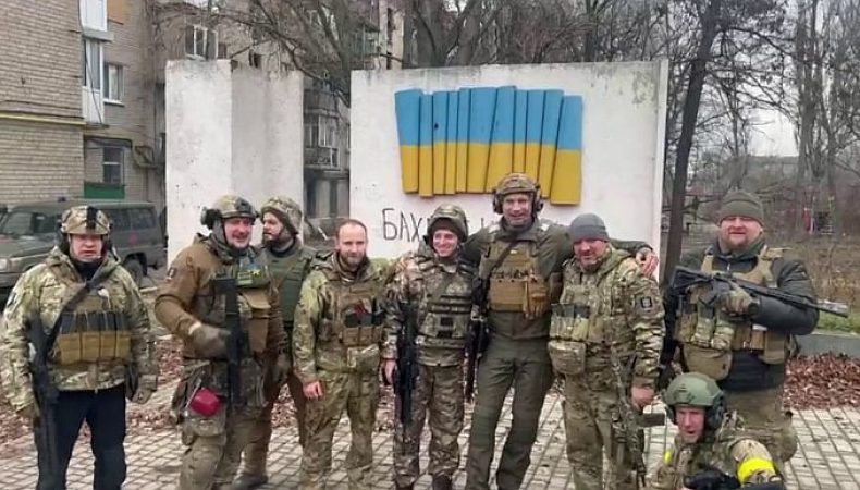 Кличко побував у Бахмуті