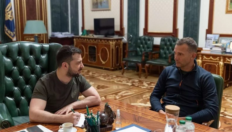 Володимир Зеленський призначив Андрія Шевченка своїм позаштатним радником