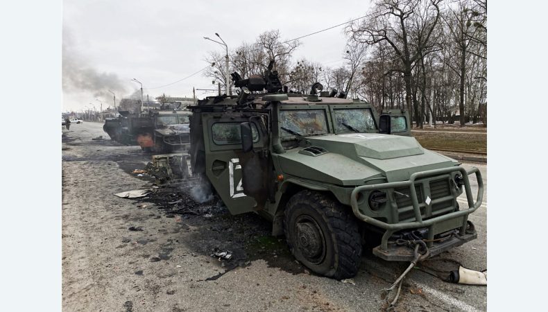 Бойові втрати росії за місяць війни в Україні