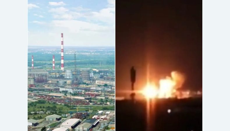 Дрони атакували російський хімзавод, пов’язаний із виробництвом вибухівки та зупинили поїзди