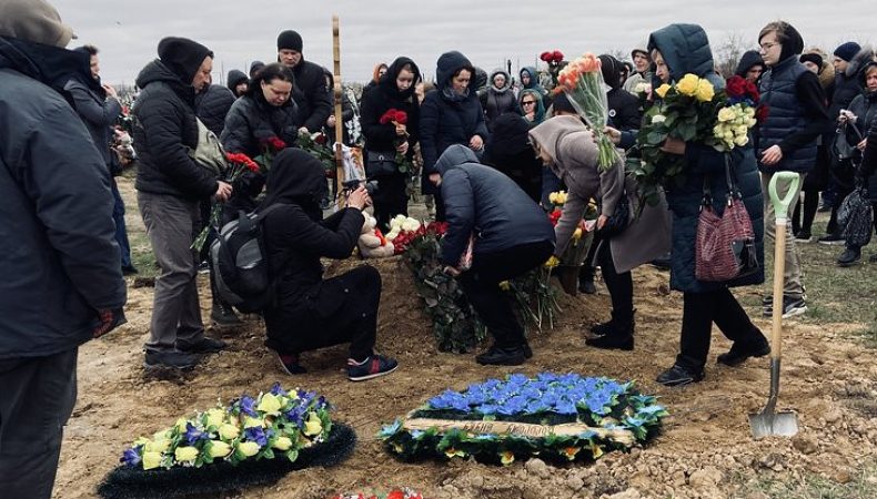 У Броварах поховали 13-річного хлопчика, якого розстріляли росіяни