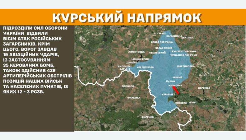 Оперативна інформація станом на 08.00 30.01.2025 щодо російського вторгнення