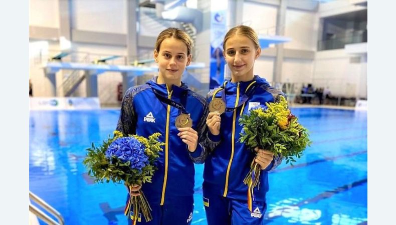 ‍️Маріупольська студентка здобула «золото» на Чемпіонаті Європи зі стрибків у воду