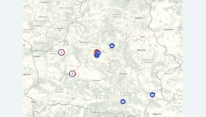 Хроніка військової активності на території білорусі, 15 лютого
