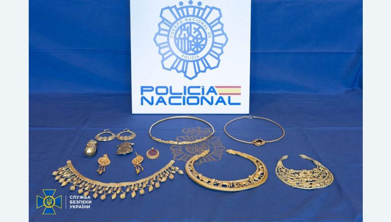 СБУ та правоохоронці Іспанії затримали контрабандистів, які у Мадриді хотіли продати «Скіфське золото» з України