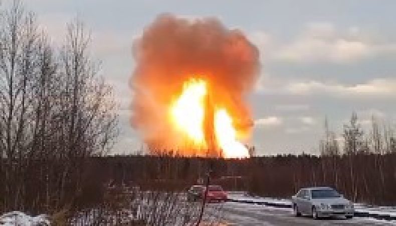 Під Санкт-Петербургом вибухнув газопровід