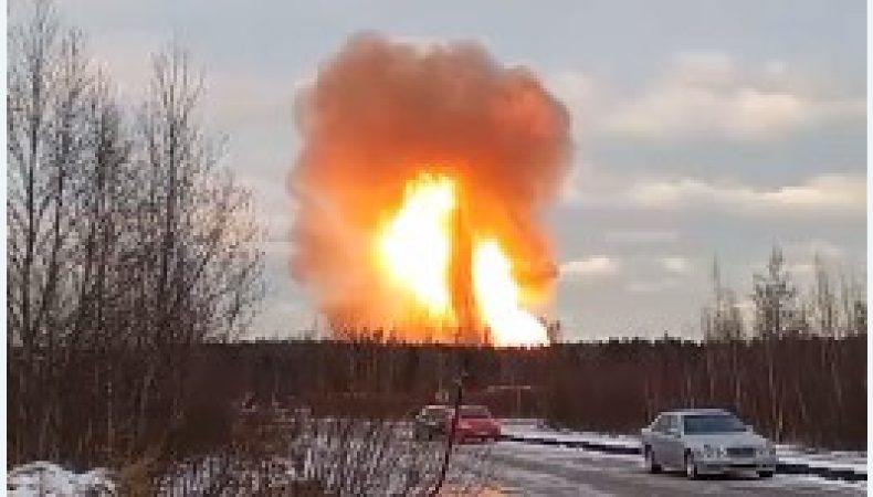 Під Санкт-Петербургом вибухнув газопровід