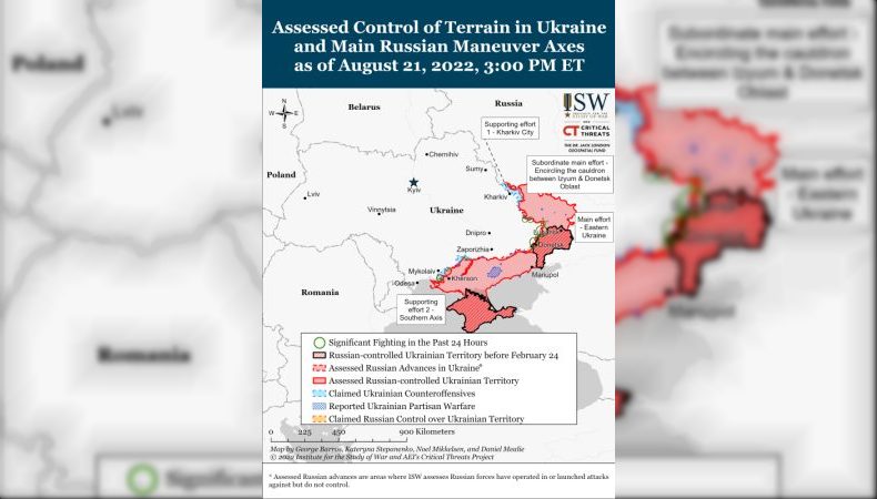 В ISW спрогнозували, що рф захопить за 2 місяці в Україні
