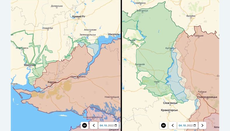 Резніков показав динаміку звільнення українських територій від російських окупантів