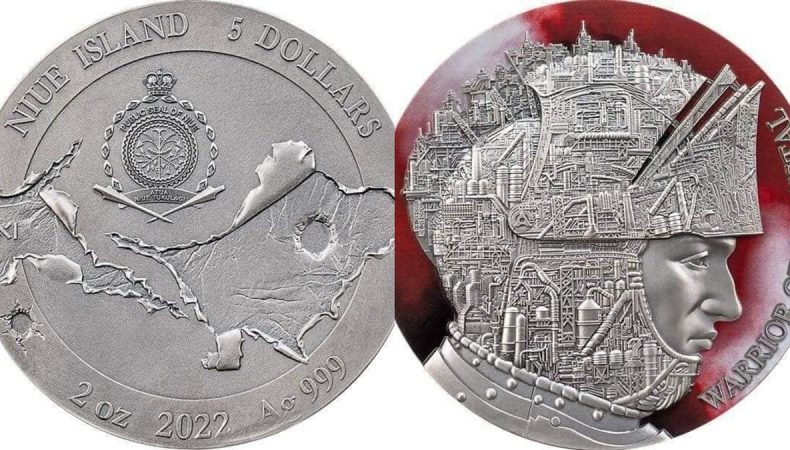 Пам’ятна срібна монета, присвячена захисникам Маріуполя