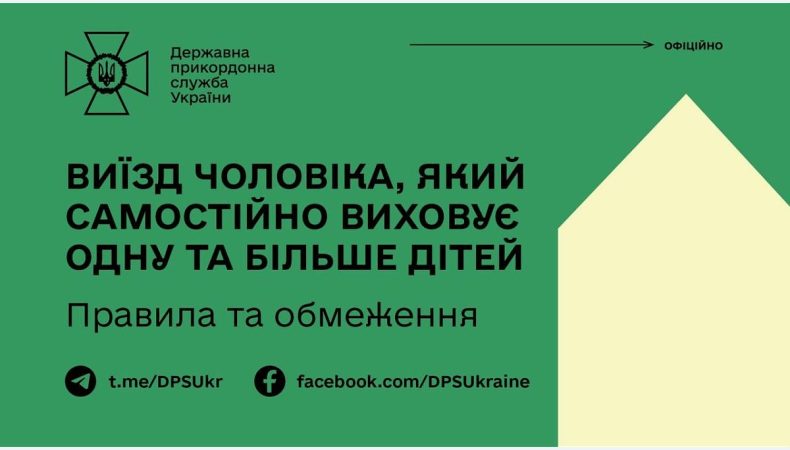 Виїзд чоловіка за кордон, який самостійно виховує дітей: подробиці