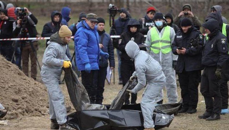 Українські та французькі фахівці встановили особи п’яти загиблих в Бучі