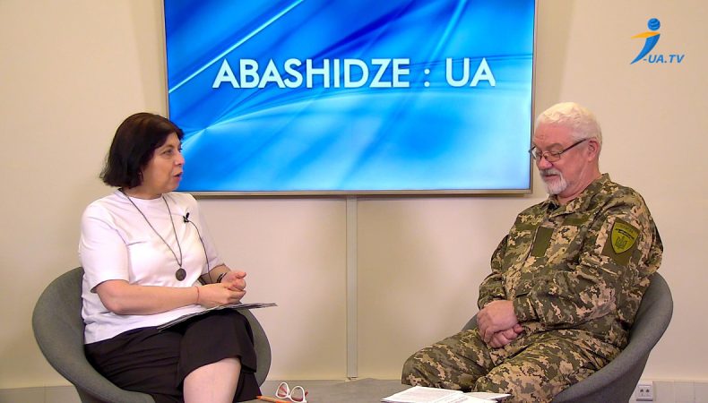 Віктор Шишкін на ефірі з Мананою Абашидзе