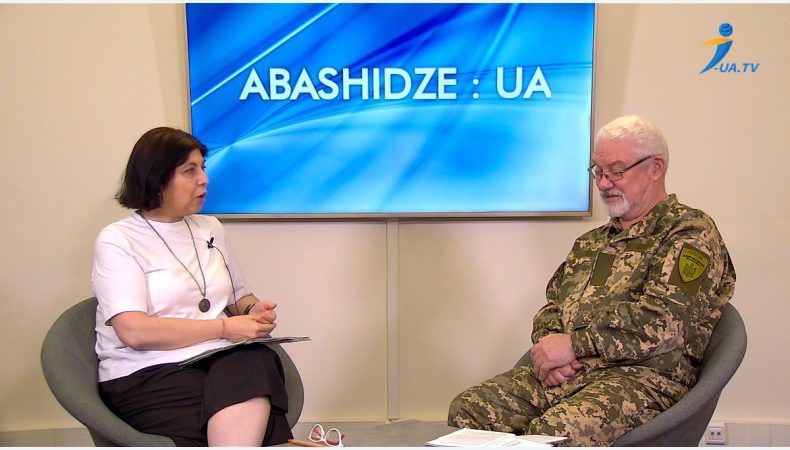 Віктор Шишкін на ефірі з Мананою Абашидзе