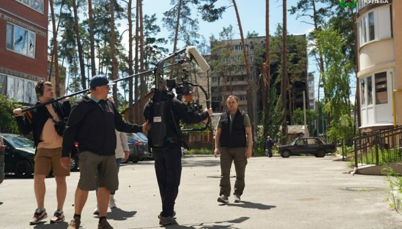 У Ірпені знімають фільм «ZЛО» про вторгнення росії в Україну